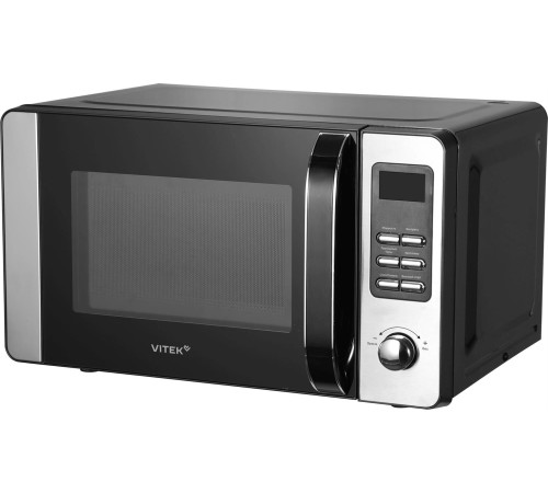 VITEK VT-MW0520 20л. 700Вт черный/серебристый
