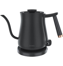 HYUNDAI Чайник HYK-S5500 0.7л. 1000Вт черный/черный (металл)