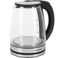 Starwind SKG2114 2л. 1800Вт черный/прозрачный (стекло)