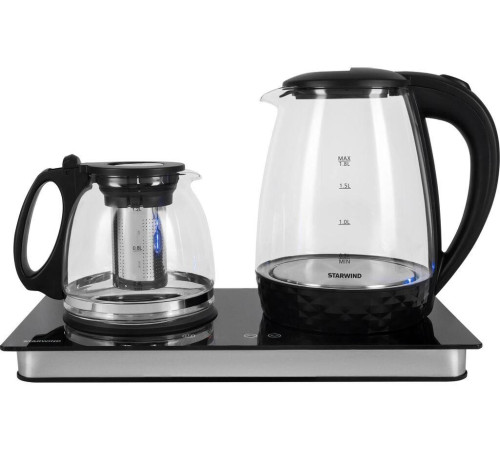 Starwind SKG4044 1.8л. 1800Вт черный/серебристый (стекло)