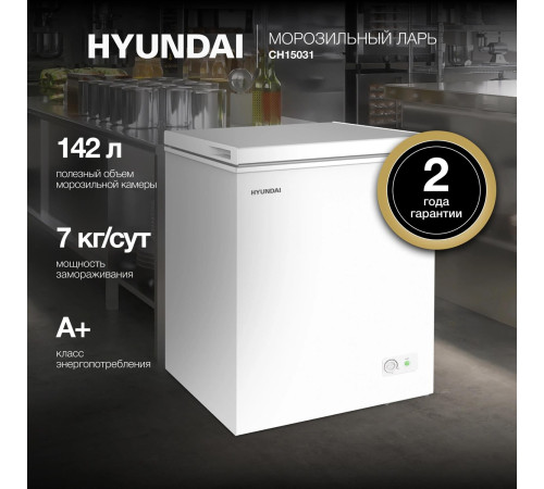 HYUNDAI CH15031 белый 110Вт