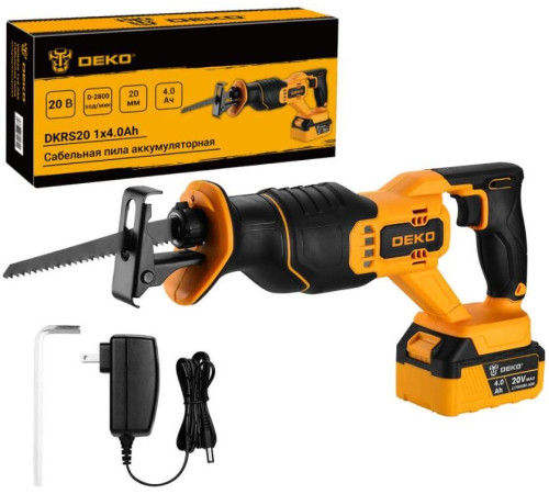 DEKO DKRS20, 20В, 1х4.0Ач 085-1126