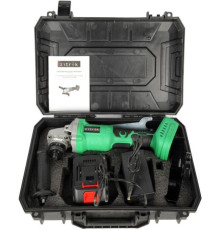 ZITREK ZKAG20-125 PRO (125мм, 20B, Li-Ion аккум. 4 Aч - 1шт, ЗУ, кейс) 083-1078