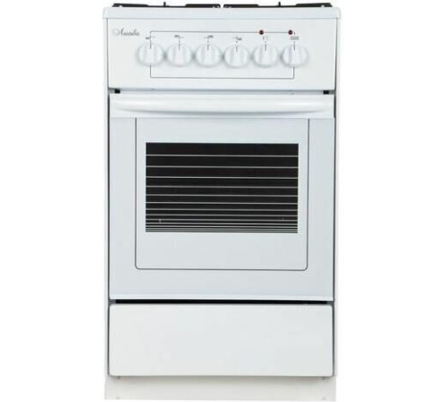 ЛЫСЬВА Плита Комбинированная ЭГ 401 СТ-2у белый (без крышки) реш.сталь