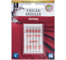 ORGAN Иглы джерси 5/70-100 Blister (упаковка 5 игл)