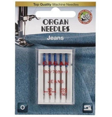 ORGAN Иглы джинсовые 5/90-100 Blister (упаковка 5 игл)