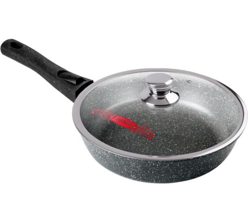 ГОРНИЦА С2054аг а/пр литая 20см съемн/руч стекл/кр Гранит