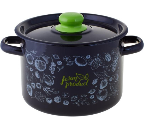 Кастрюля APPETITE 1с16с/1 Berry эмал цил 2,9л