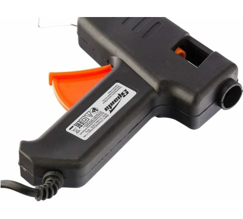 SPARTA Клеевой пистолет, 11 мм, 80 Вт, 10 г/мин 93017