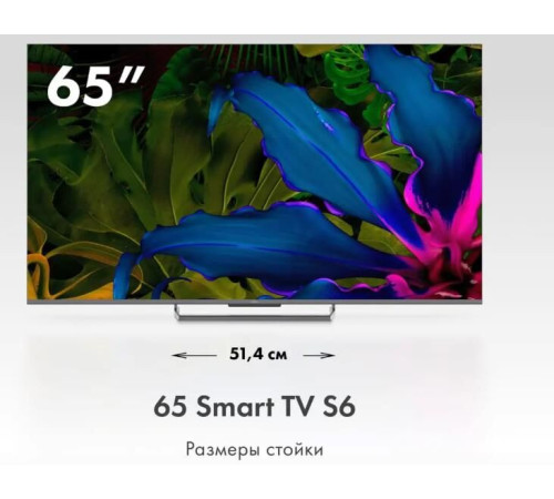 HAIER 65 S6 SMART TV Google 4K UHD