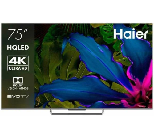 HAIER 75 S6 QLED SMART TV Google 4K UHD