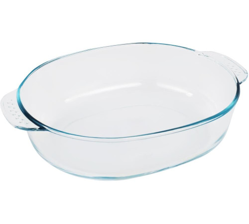 APPETITE PLH18 стекл овал 31х22х8,5см/2,8л глубокая с руч