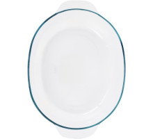 APPETITE PLH19 стекл овал 34х25х8,5см/3,5л глубокая с руч
