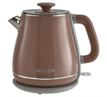 DELTA LUX DE-1019 (1,8 л, металл/пластик) коричневый