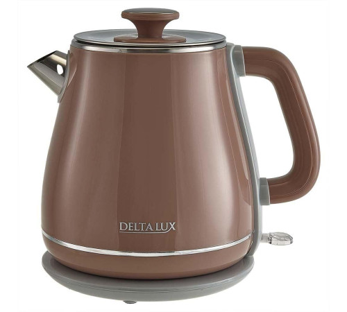 DELTA LUX DE-1019 (1,8 л, металл/пластик) коричневый
