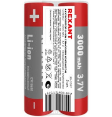 Аккумулятор REXANT (30-2037) аккумулятор 18650, 3,7В, 3000мАч