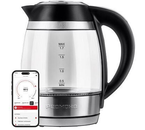 REDMOND SkyKettle KG-230S, черный/хром