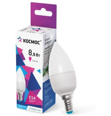 КОСМОС LkecLED8.5wCNE1465CN - 8.5W 174-265В E14 6500K