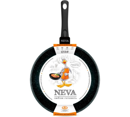 NEVA NG028 а/пр литая 28см съемн/руч Granite