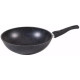 МЕЧТА 078802 Гранит black WOK 28 см съемная ручка