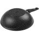 МЕЧТА 078802 Гранит black WOK 28 см съемная ручка