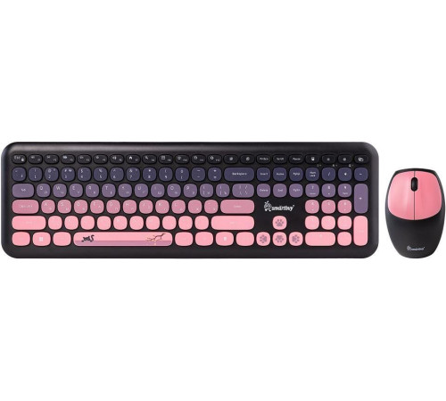 SMARTBUY (SBC-666395AG-KP) 666395 черно-розовый