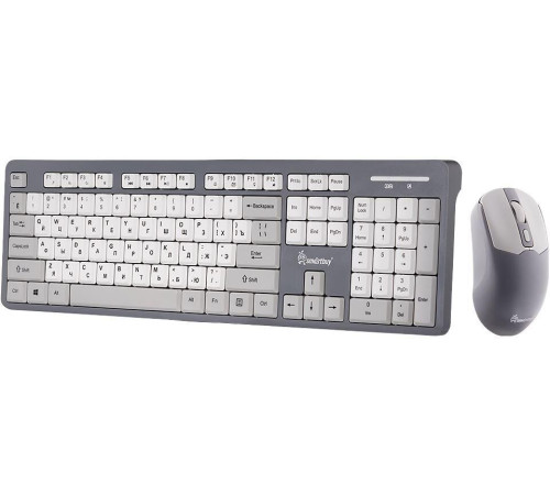 SMARTBUY (SBC701AGK) 701AG бело-серый