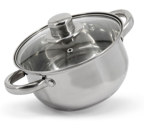 POMIDORO POMI D'ORO P595724 Laura Кастрюля с крышкой 18см, 2,2л