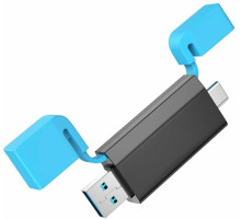 BOROFONE (6941991112416) DH9 Type-C USB 3.0 Black&blue