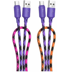 HOCO (6942007650830) X116a ,для Type-C, 1 м, Gradient Purple