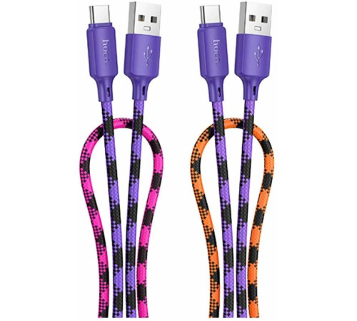 HOCO (6942007650830) X116a ,для Type-C, 1 м, Gradient Purple