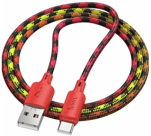 HOCO (6942007650823) X116a ,для Type-C, 1 м, Gradient Red