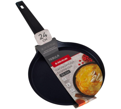ATTRIBUTE AFN240 Сковорода блинная NEBULA 24см индукция