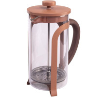 DOMENIK DMF263 Френч-пресс COLOR&WOOD карамельный 1000мл