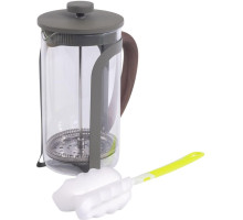 DOMENIK DMF253 Френч-пресс COLOR&WOOD серо-зеленый 1000мл