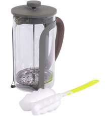 DOMENIK DMF253 Френч-пресс COLOR&WOOD серо-зеленый 1000мл