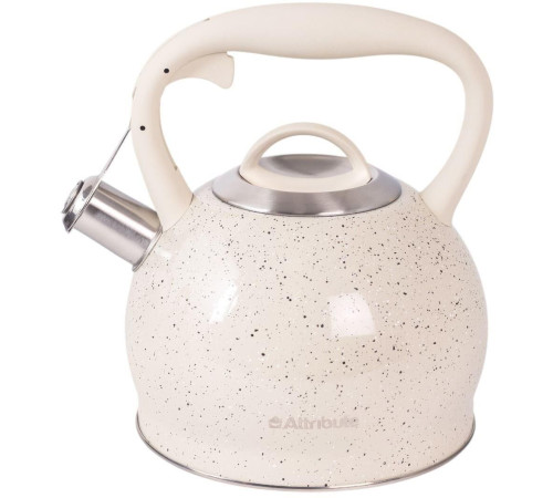 ATTRIBUTE AKG003-CR Чайник GRANITE cream 3л со свистком
