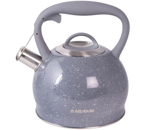 ATTRIBUTE AKG003-ST Чайник GRANITE stone 3л со свистком
