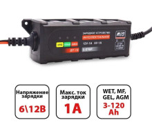 AVS BT-1S для автомобильного аккумулятора (1A, 20W) 6/12V