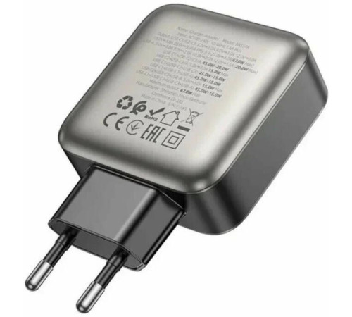 BOROFONE (6941991116292) BAS57Aaa 1USB+3Type-C 3.0A PD67W White