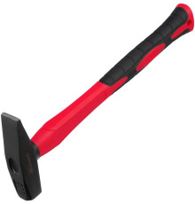 Молоток MATRIX Молоток слесарный optimal, 300 г, фибергласовая обрезиненная рукоятка, квадратный боек 10367