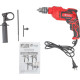 Дрель ударная EDON DL-1138 черный/красный 8459 1200Вт