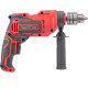 Дрель ударная EDON DL-1138 черный/красный 8459 1200Вт