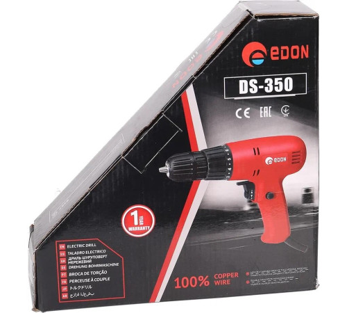 EDON DS-350 черный/красный 19525 400Вт