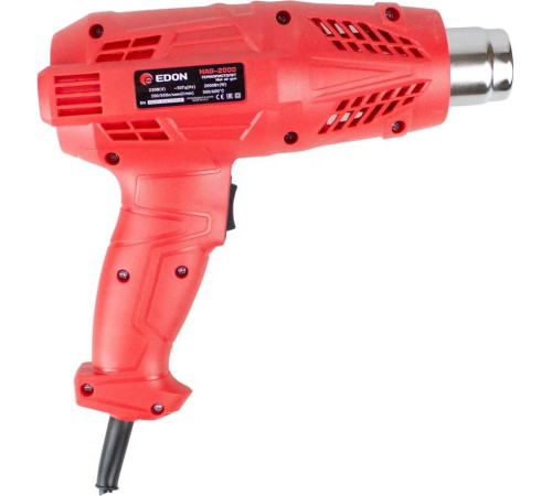 EDON HAG-2000 черный/красный 40026 2000Вт