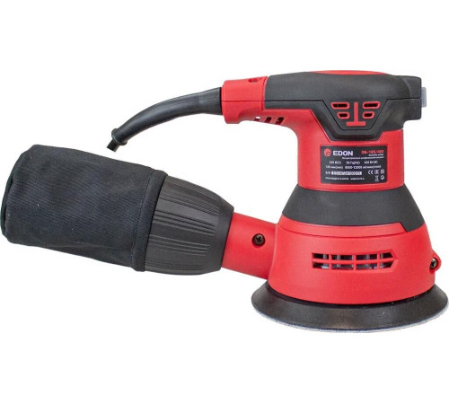 EDON OS-125/420 черный/красный 19363 420Вт, 125мм