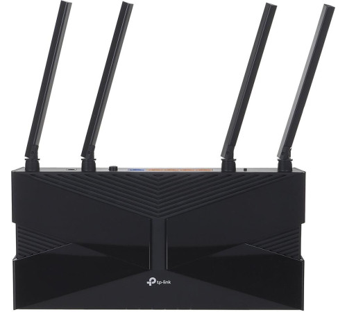 TP-LINK Wi-Fi роутер Archer AX23, Wi-Fi 6, AX1800, 2.4/5ГГц, 4 LAN, черный