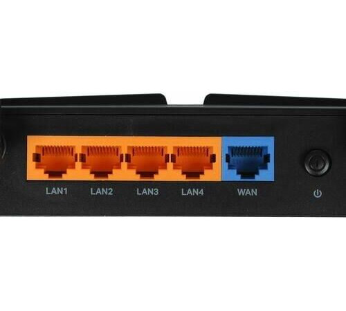 TP-LINK Wi-Fi роутер Archer AX23, Wi-Fi 6, AX1800, 2.4/5ГГц, 4 LAN, черный