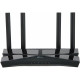 TP-LINK Wi-Fi роутер Archer AX23, Wi-Fi 6, AX1800, 2.4/5ГГц, 4 LAN, черный