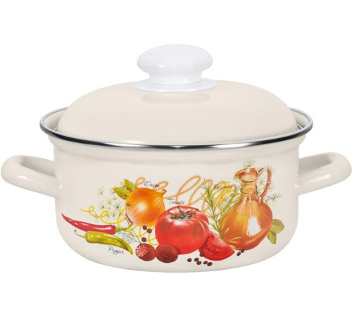 ЛЫСЬВА 1510АП2/4 Итальянская кухня эмал цил 2,0л низкая